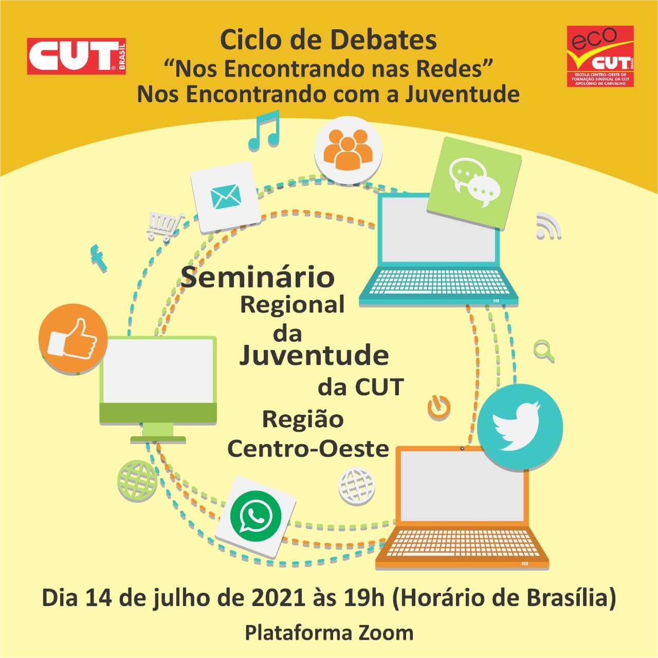 Ciclo de Debates “Nos Encontrando nas Redes” – Nos Encontrando com a Juventude