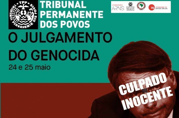 Tribunal Permanente dos Povos julgará Bolsonaro por crimes contra a humanidade